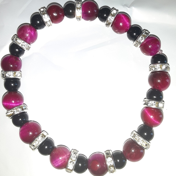 Pink Tiger Eye Healing Bracelets - Picture 1 of 1